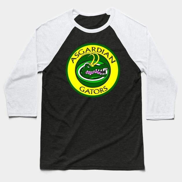 loki gators 1 Baseball T-Shirt by JonathanGrimmArt